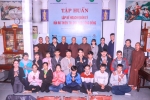 Tập huấn lập kế hoạch quản lý rủi ro thiên tai dựa vào cộng đồng