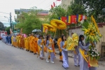 Phái đoàn BTS Phật giáo huyện Phú Vang dâng hương tưởng niệm Cầu siêu nạn nhân thiệt mạng do thiên tai