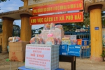 Đoàn Phật giáo huyện Phú Vang thăm và tặng quà đến các Khu cách ly trên địa bàn huyện Phú Vang