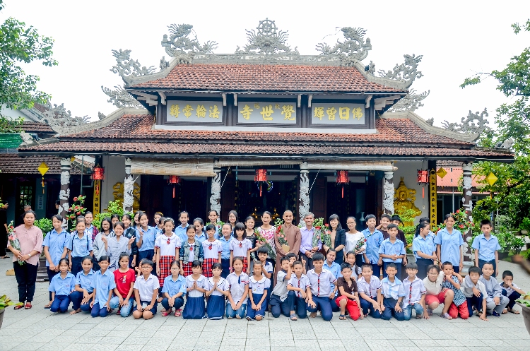 Lễ tổng kết lớp học hè 2018 tại Chùa Giác Thế