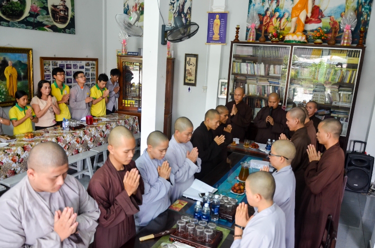 Họp rà soát công tác tổ chức Khoá tu Hoa Ưu Đàm 4