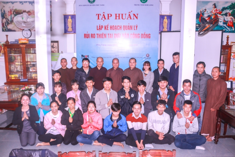 Tập huấn lập kế hoạch quản lý rủi ro thiên tai dựa vào cộng đồng