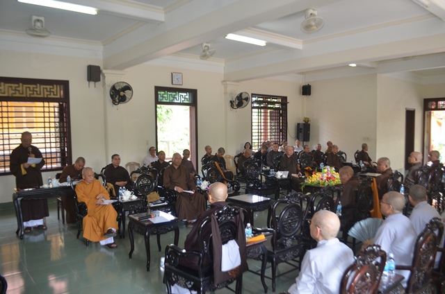 Họp rà soát công tác tổ chức Đại lễ Phật đản Vesak 2019 tại Huế
