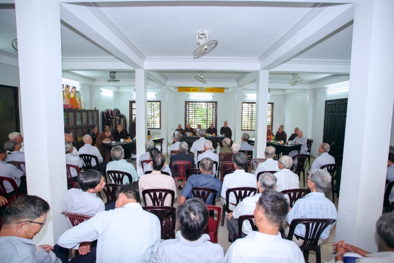 Phiên họp mở rộng về công tác tổ chức Đại hội PG huyện Lần thứ II, NK 2021-2026