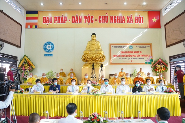 Khai mạc Khóa bồi dưỡng nghiệp vụ Thông tin truyền thông Phật giáo thời đại 4.0