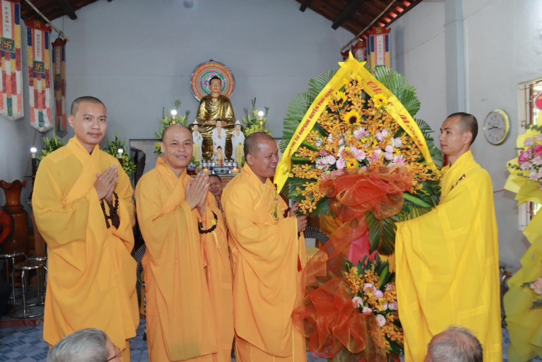 Lễ nhập tự tăng của một số NPĐ trong Huyện