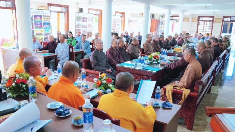 Hội nghị tổng kết công tác Phật sự năm 2024 và phương hướng hoạt động năm 2025
